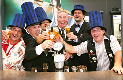 Mit  Udo Stephan  (Krombacher Brauerei) Erfurt 2011